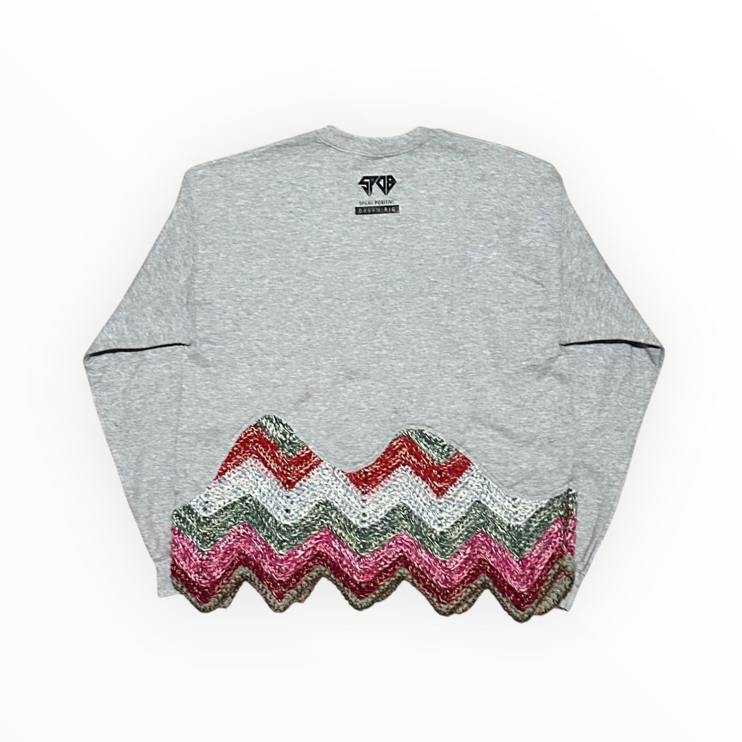 Grey "But God" Crewneck Sweatshirt
