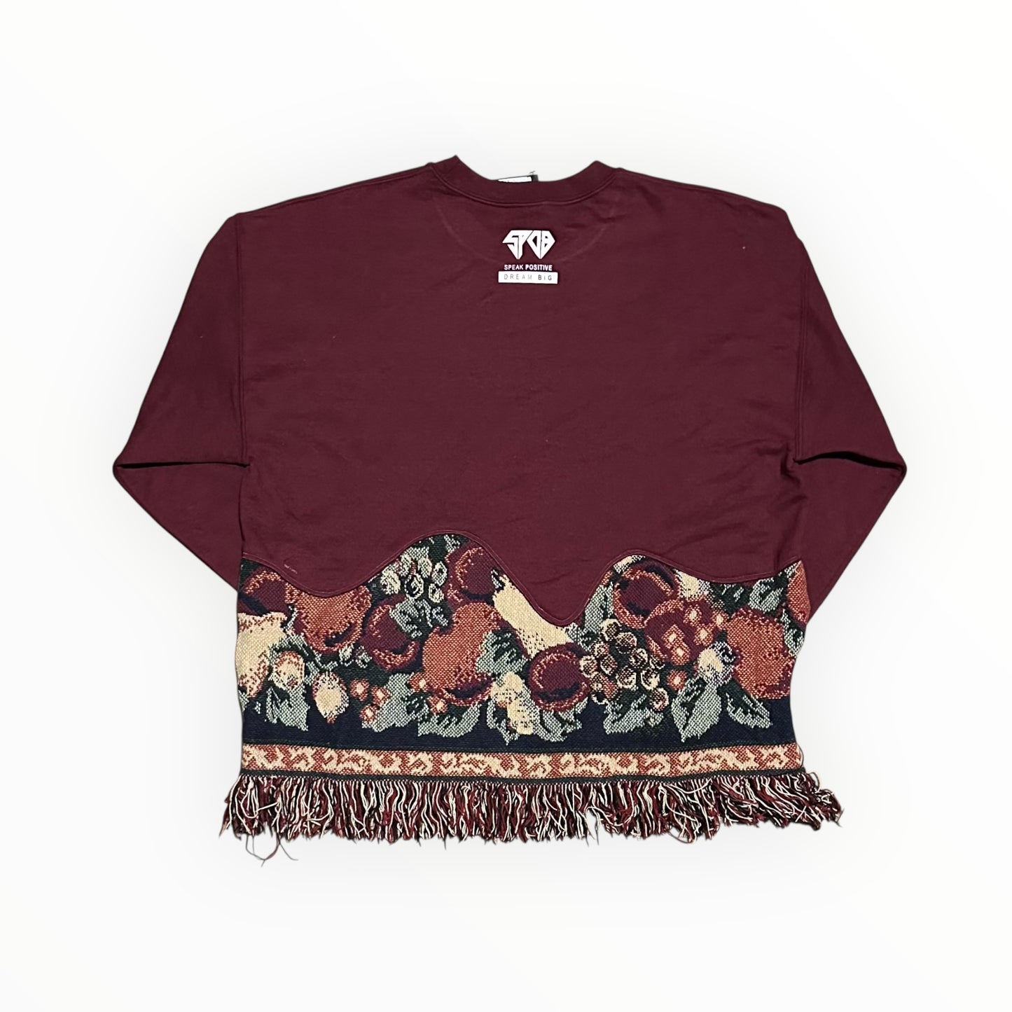 Maroon "But God" Crewneck Sweatshirt