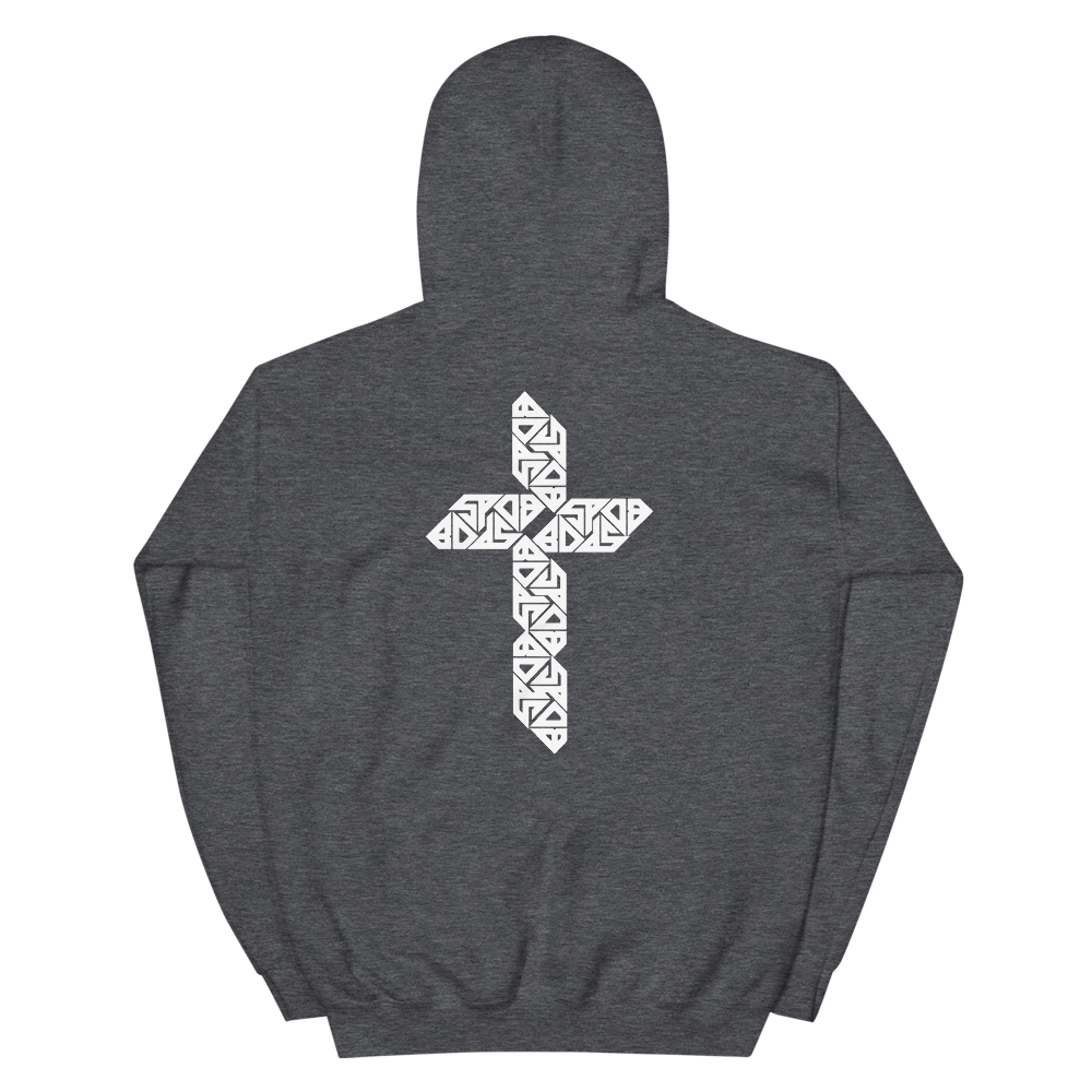"White Logo Cross" Hoodies (4 Colors)