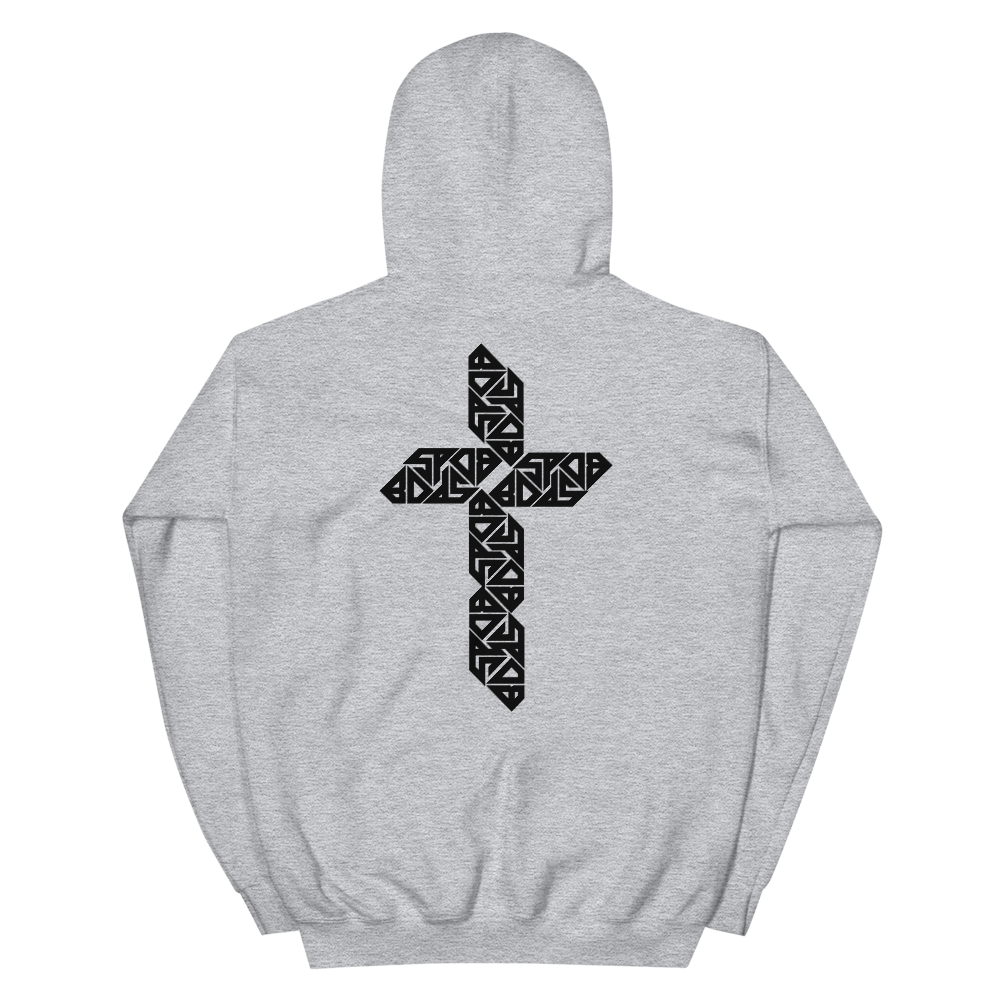 "Black Logo Cross" Hoodies (5 Colors)