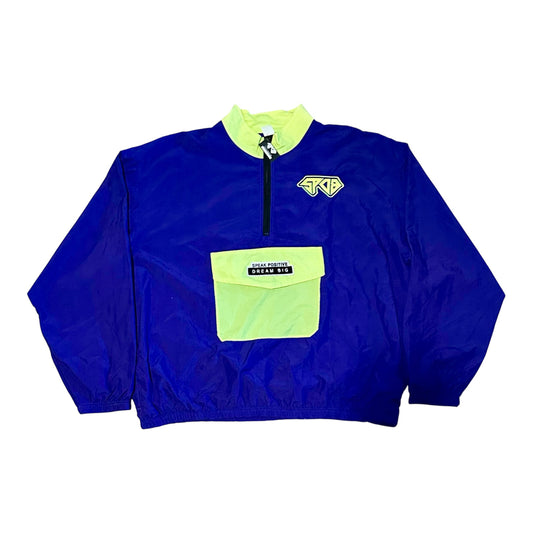Nylon Half-Zip Pullover