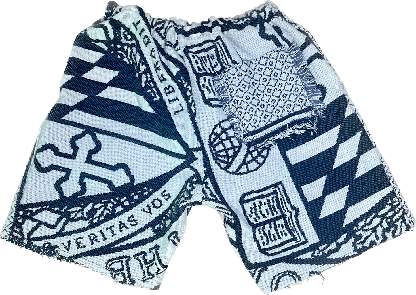 Maryland Blue Tapestry Shorts