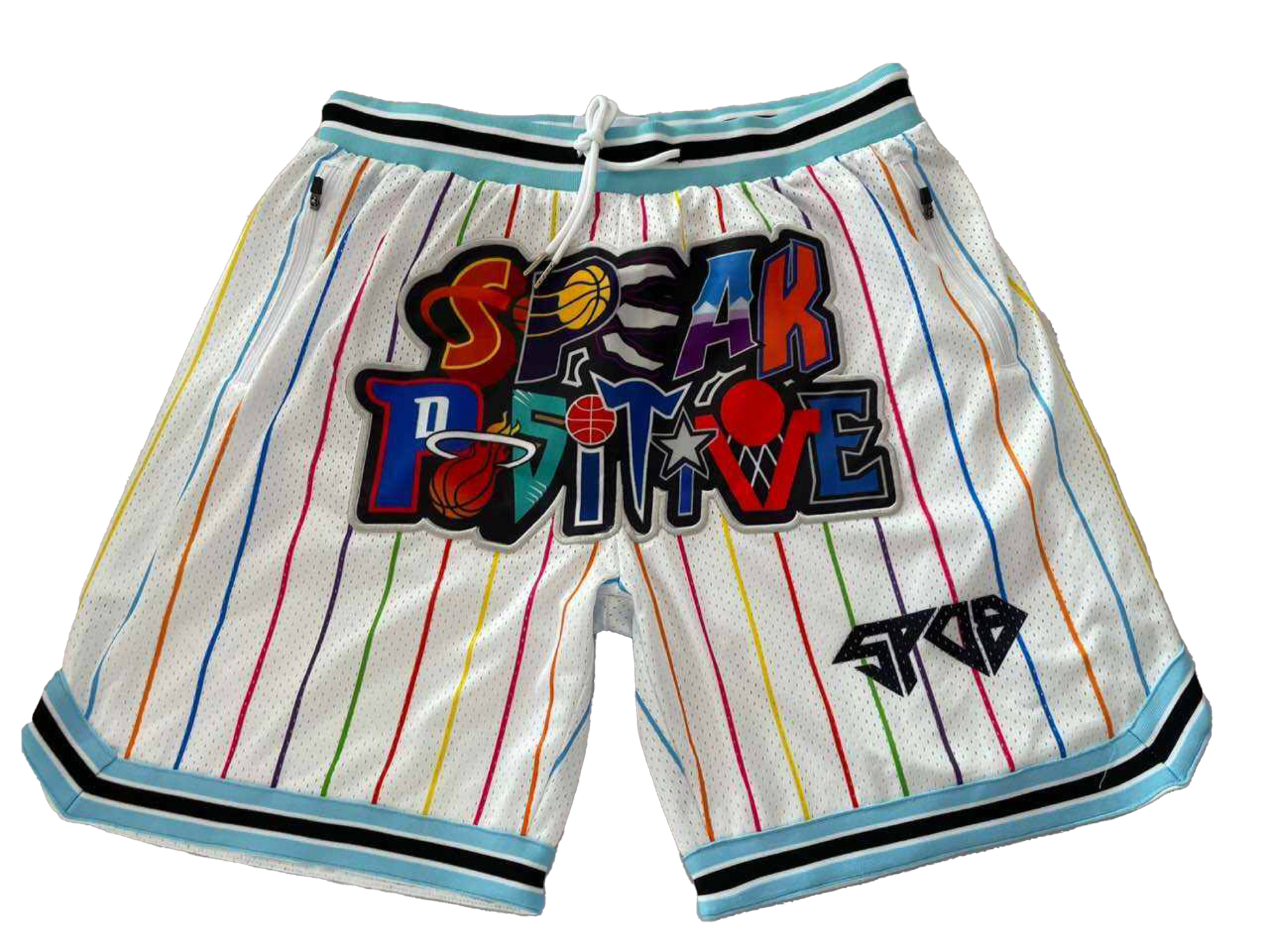  SPDB Patch Basketball Shorts