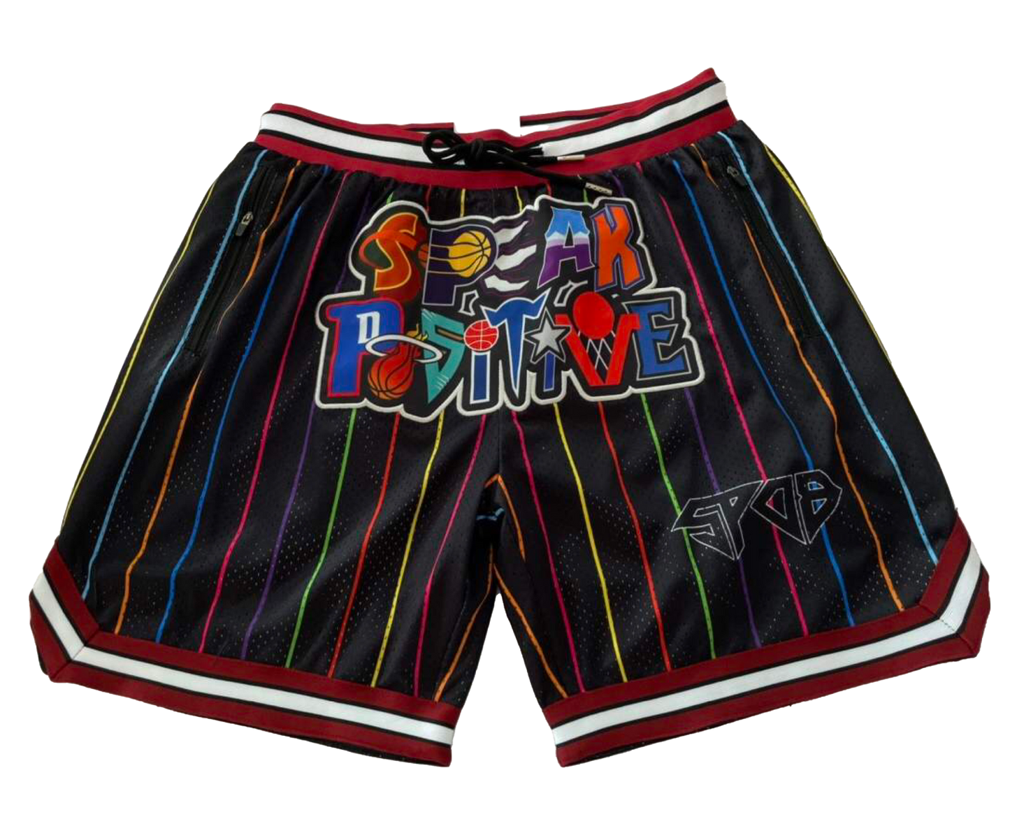  SPDB Patch Basketball Shorts