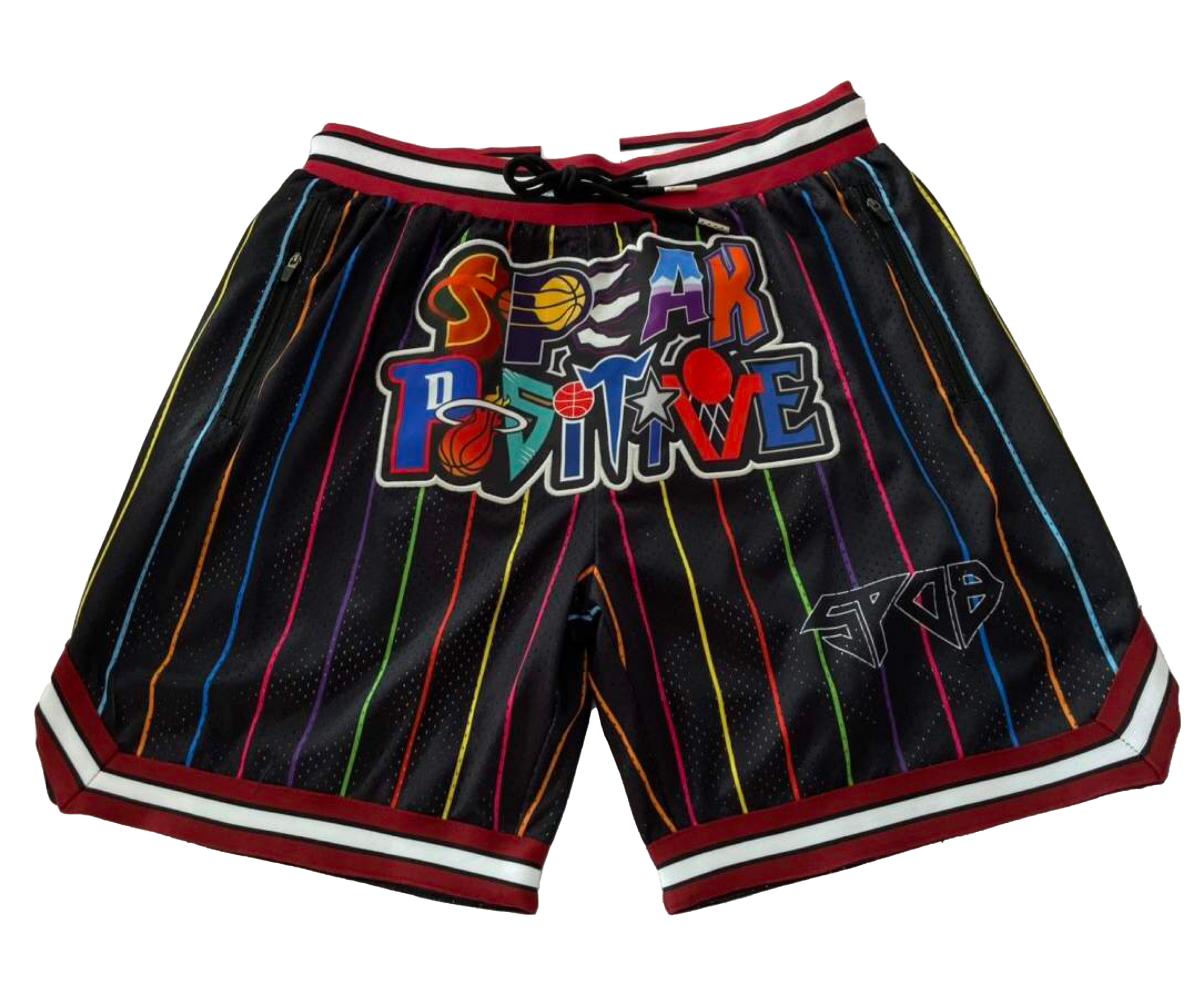  SPDB Patch Basketball Shorts