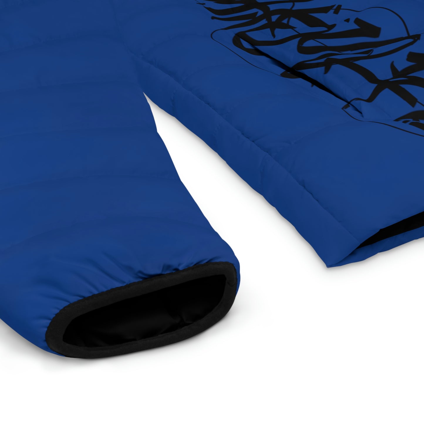 Blue Graffiti SPDB Men's Puffer