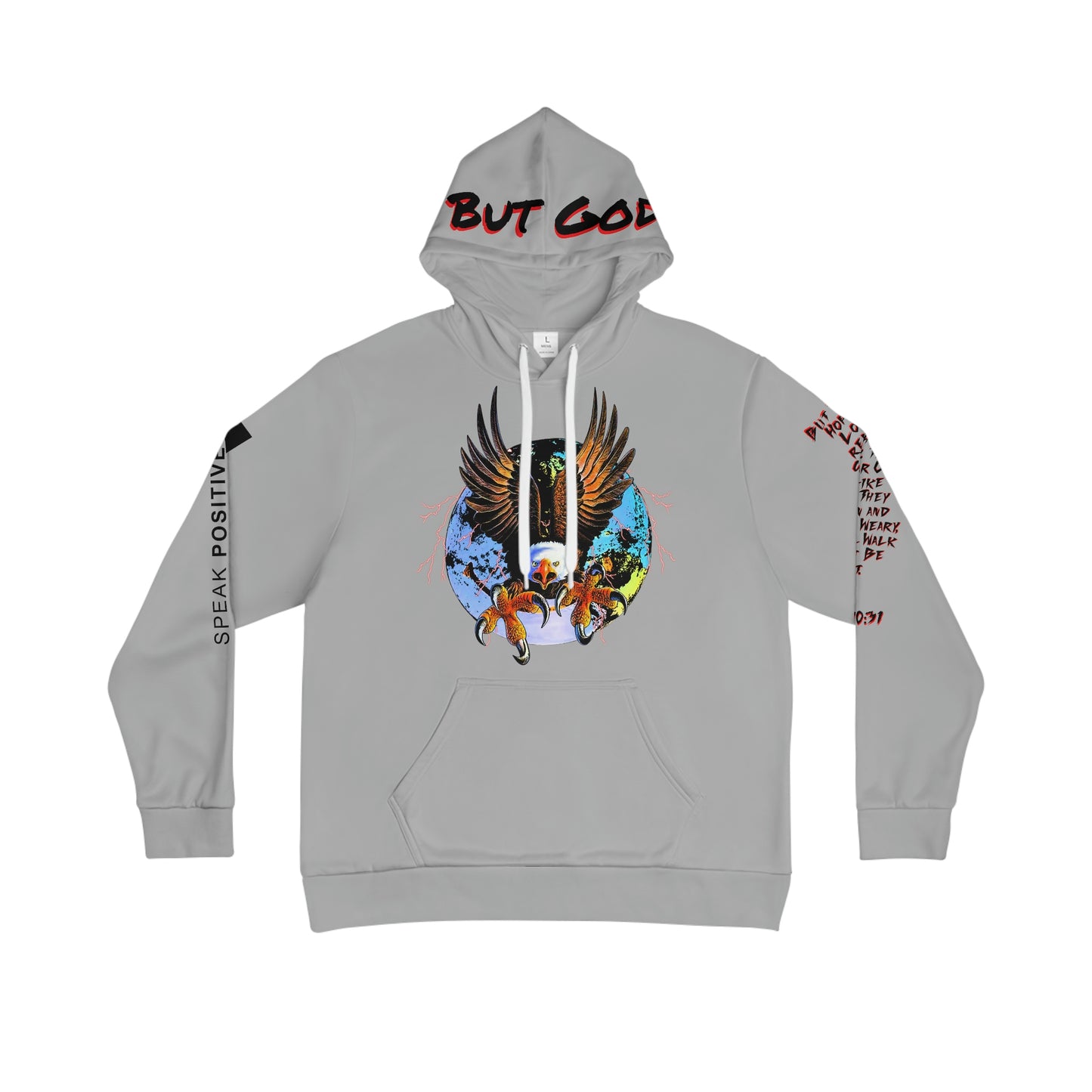 Isaiah 40:31 Hoodie (Grey)