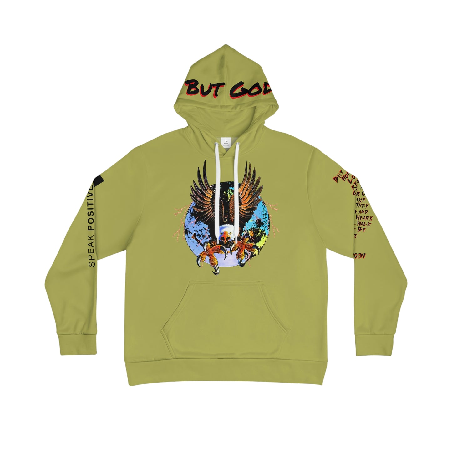 Isaiah 40:31 Hoodie (Olive)