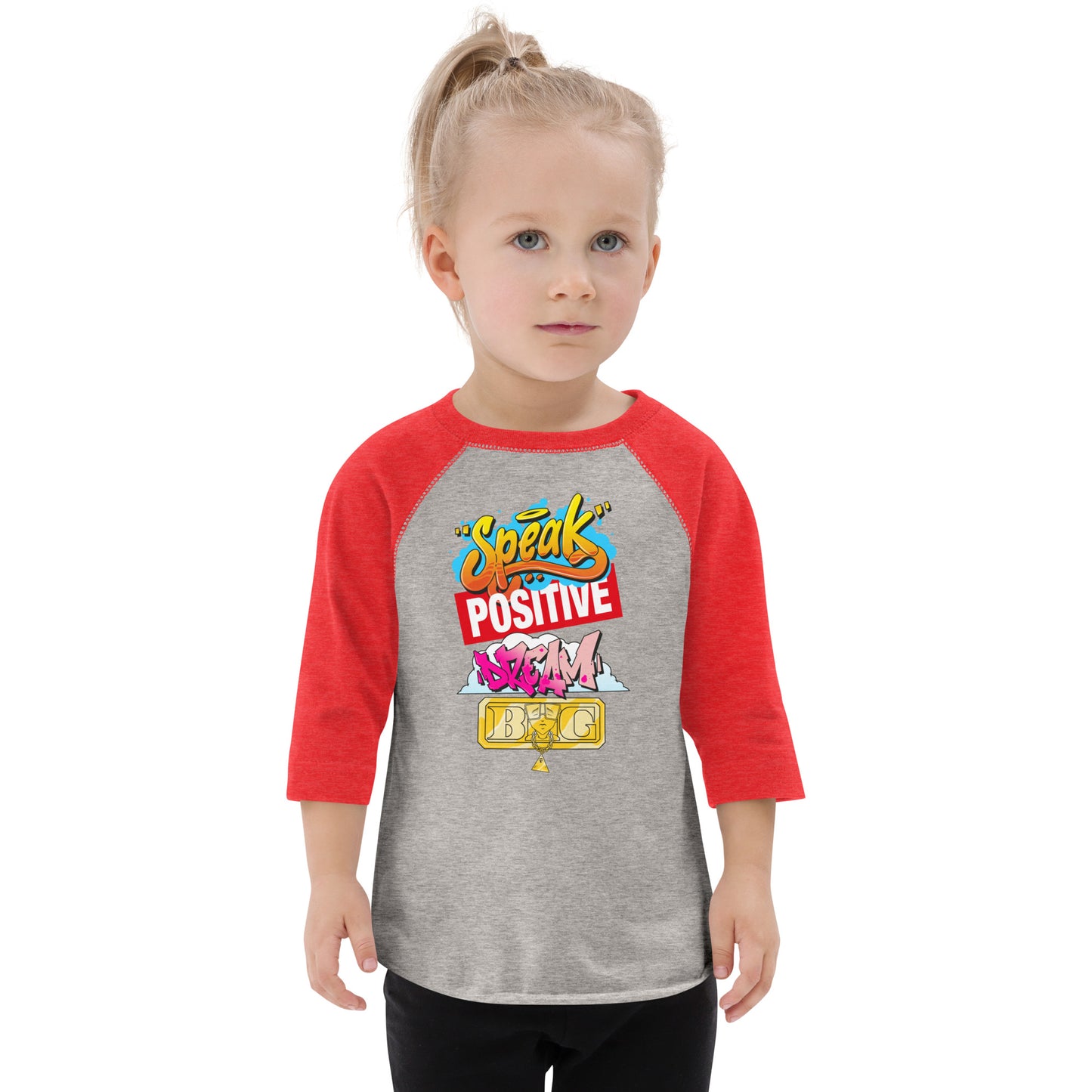 Toddler Graffiti Baseball Shirt