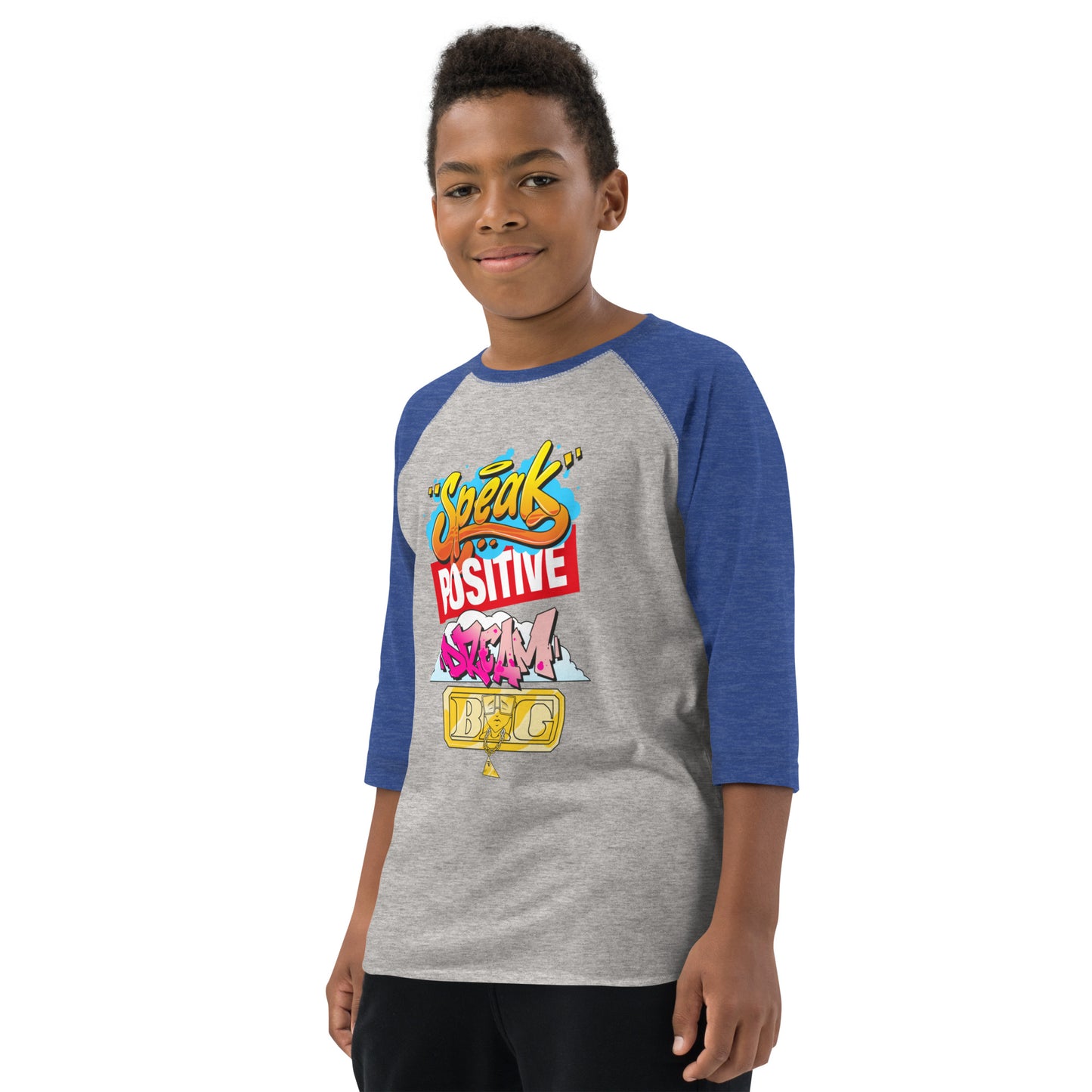 Kids Graffiti Baseball Shirt