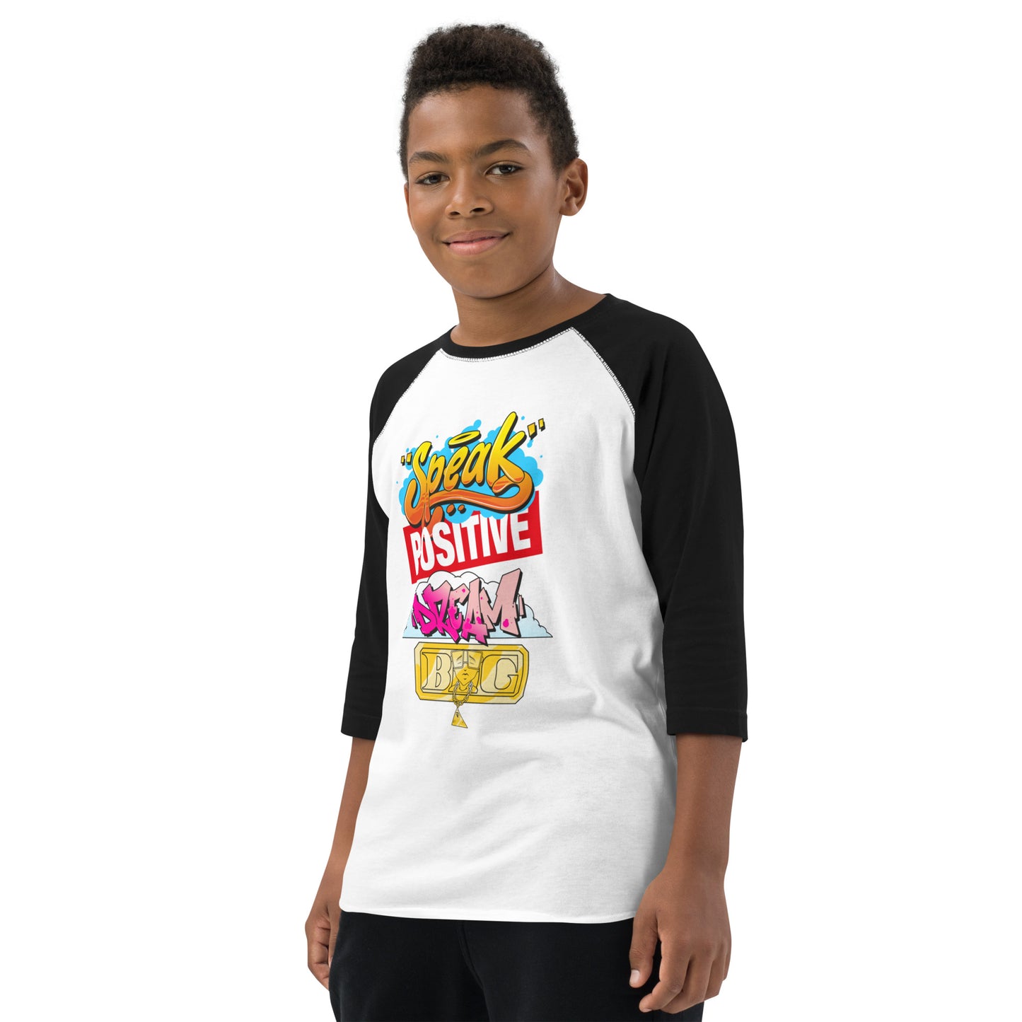 Kids Graffiti Baseball Shirt